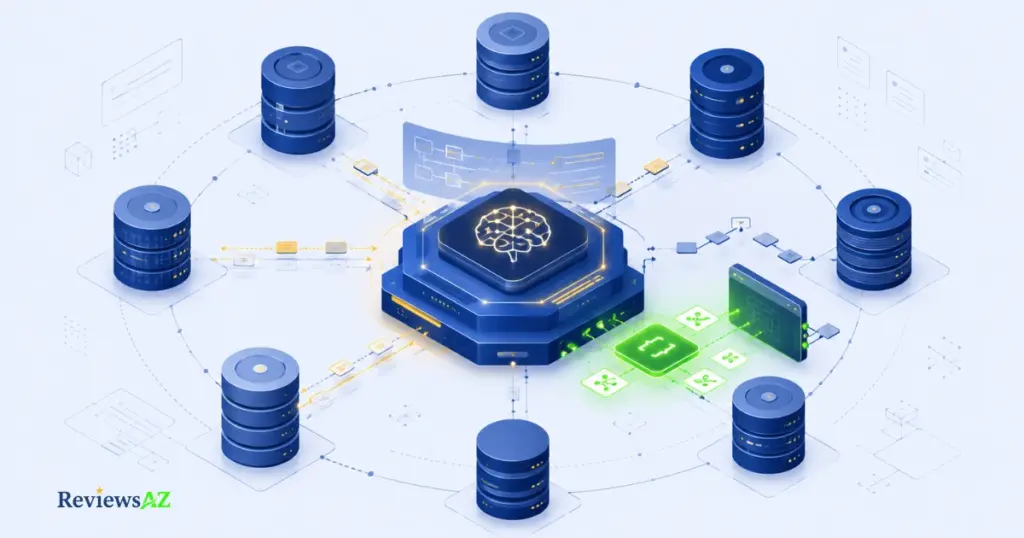 Text2SQL.ai API hub connecting to multiple supported database types