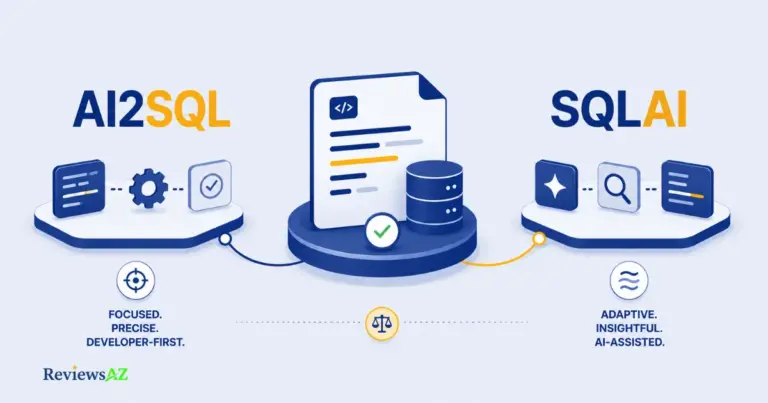 AI2SQL vs SQLAI comparison 2026 — governance versus database coverage