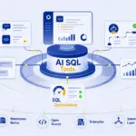 Best AI SQL Tools showing generators, database assistants, agents, and data analysts
