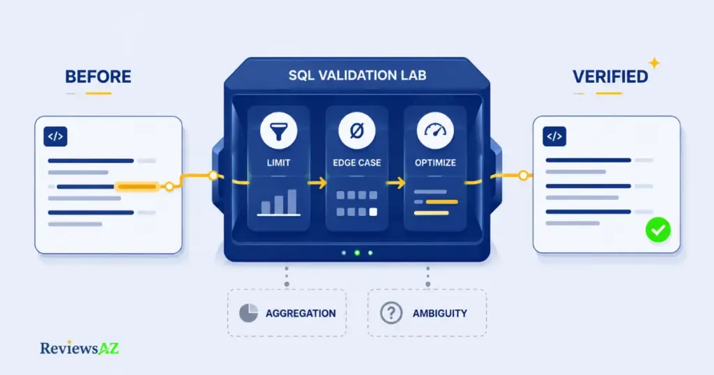 SQLAI hands-on accuracy test results for SQL query generation
