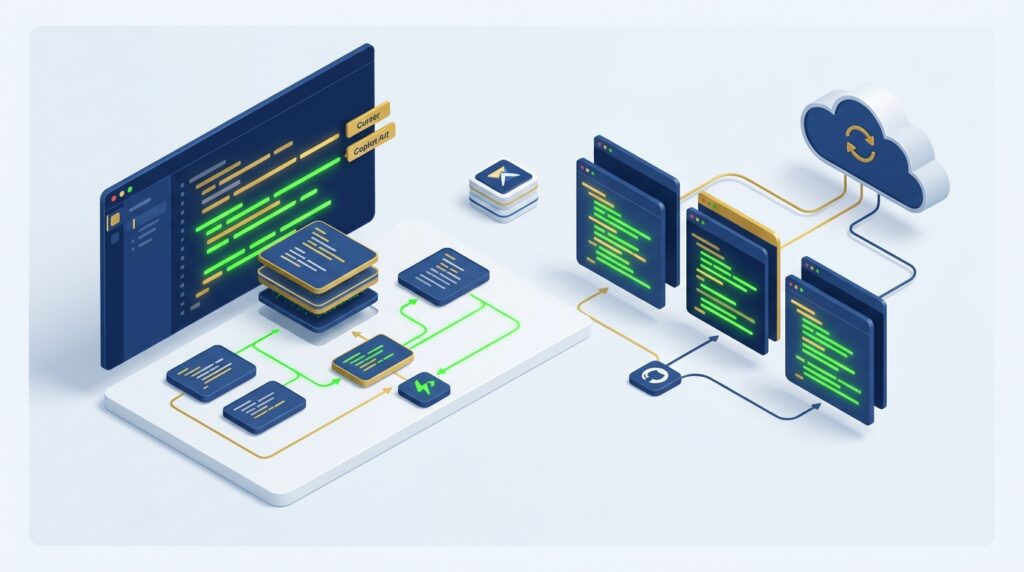 Cursor vs GitHub Copilot Image